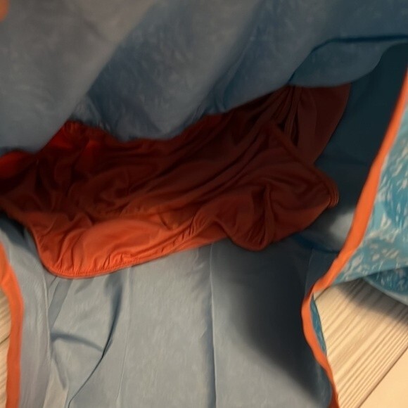 NWT Nike Dri-fit running shorts 3x Teal/Coral - Picture 4 of 7